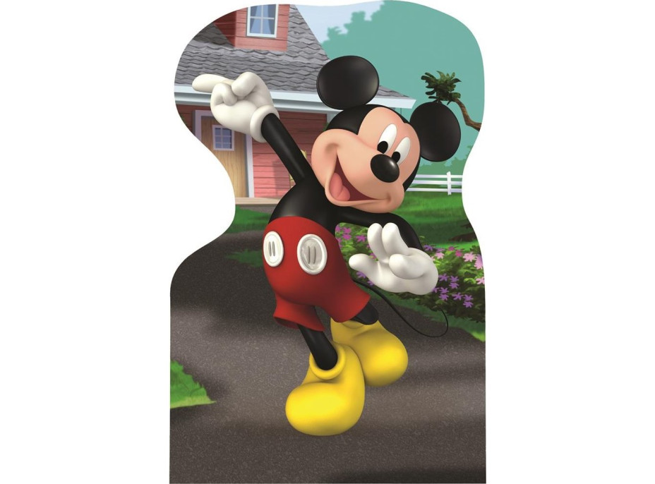 DINO Puzzle Mickey a priatelia v meste 4x54 dielikov