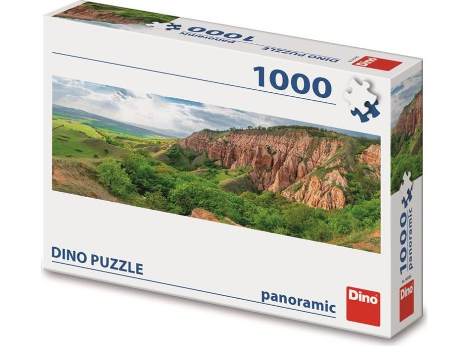 DINO Panoramatické puzzle Červená rokliny 1000 dielikov