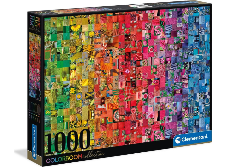 CLEMENTONI Puzzle ColorBoom: Koláž 1000 dielikov