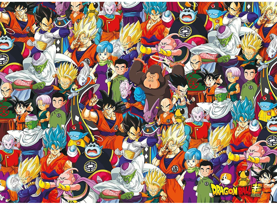 CLEMENTONI Puzzle Impossible: Dragon Ball 1000 dielikov