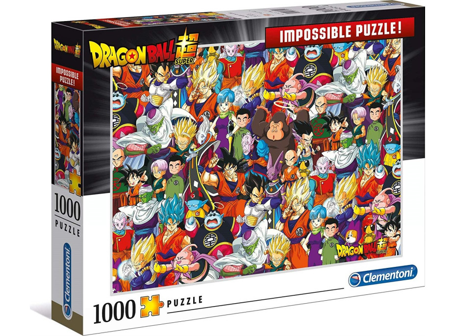 CLEMENTONI Puzzle Impossible: Dragon Ball 1000 dielikov