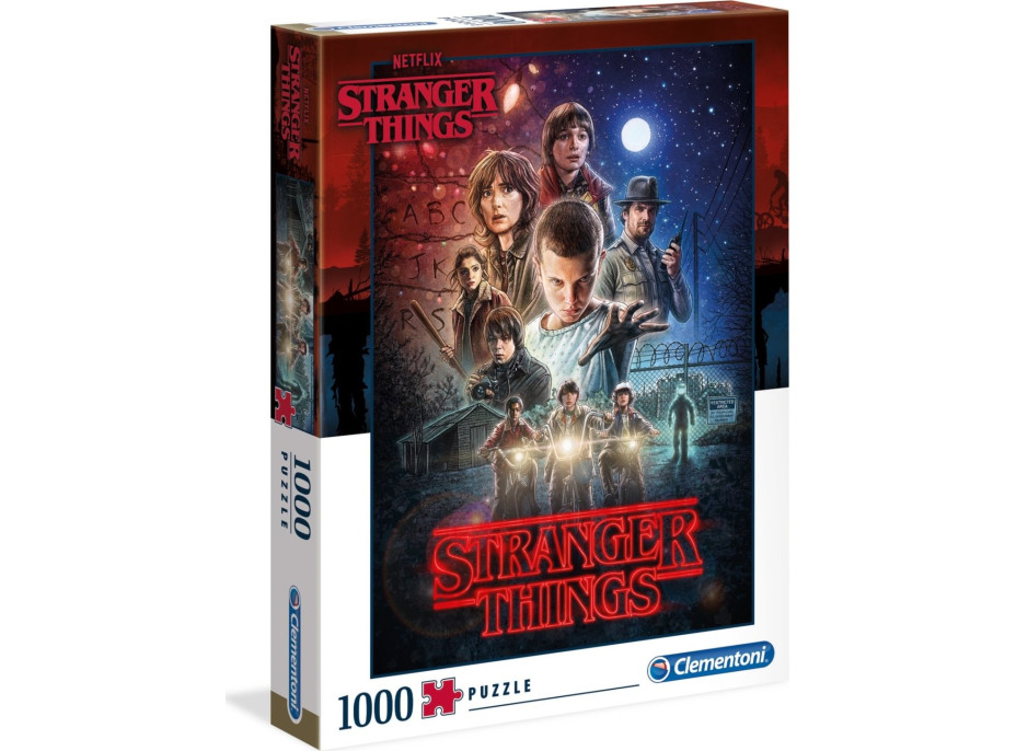 CLEMENTONI Puzzle Netflix: Stranger Things 1000 dielikov