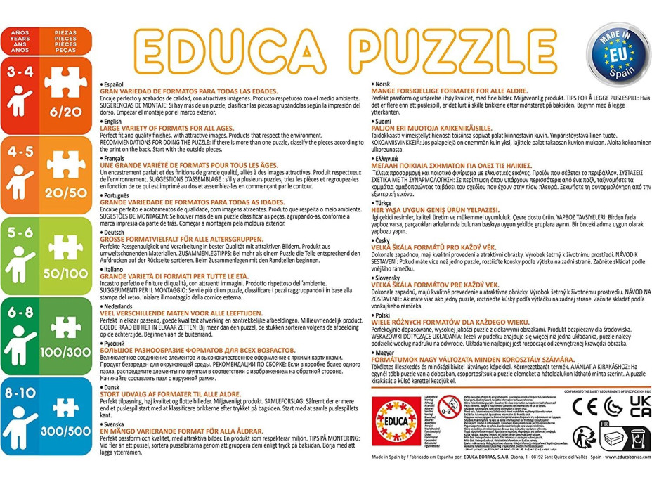 EDUCA Puzzle Starostlivosť o kone 2x48 dielikov