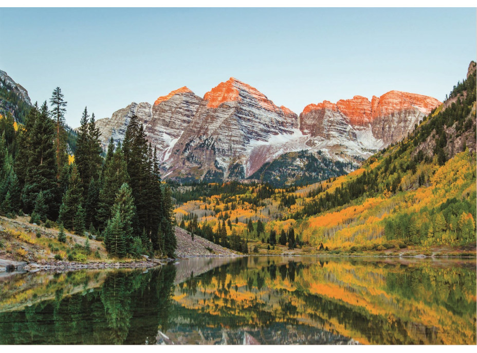 EDUCA Puzzle Pohorie Maroon Bells, USA 2000 dielikov