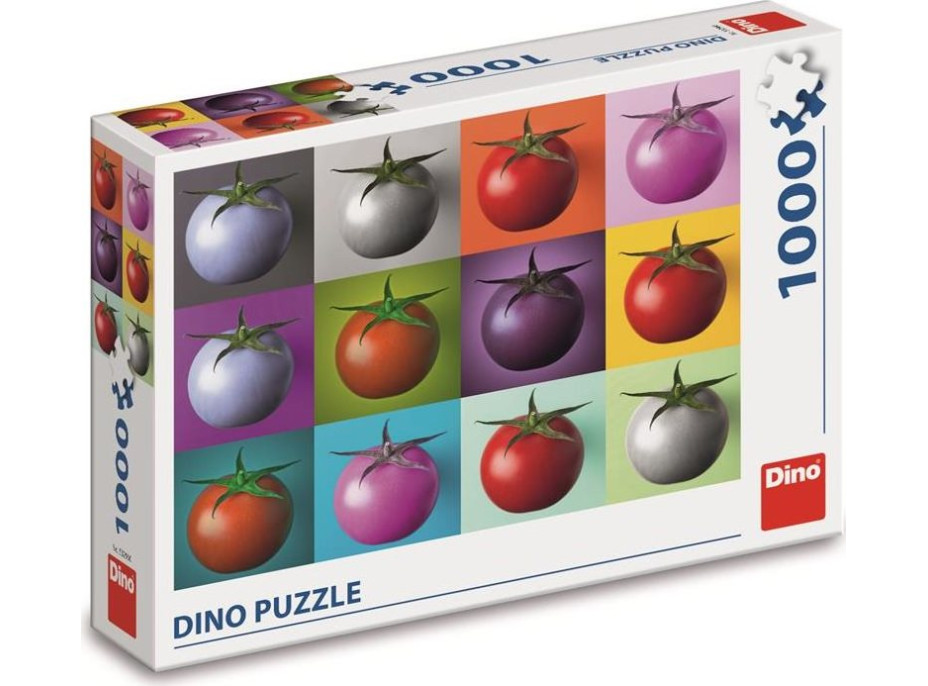 DINO Puzzle Pop Art: Paradajky 1000 dielikov