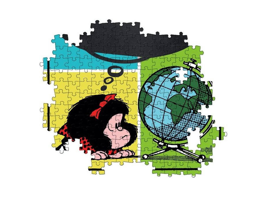 CLEMENTONI Puzzle tabuľa Mafalda 1000 dielikov