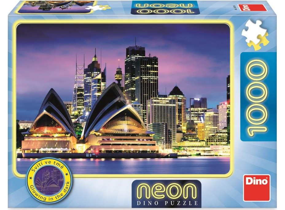 DINO Svietiace puzzle Opera v Sydney 1000 dielikov