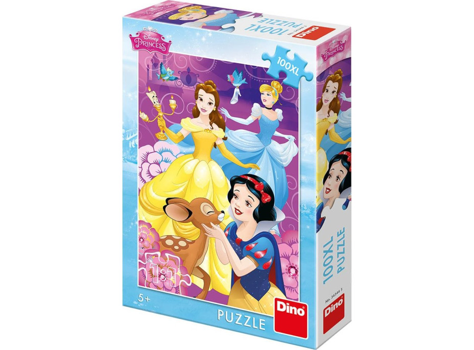 DINO Puzzle Disney princeznej XL 100 dielikov