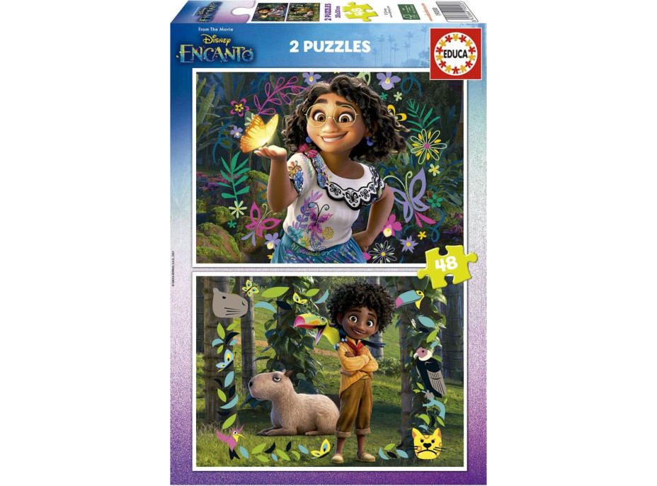 EDUCA Puzzle Encanto 2x48 dielikov