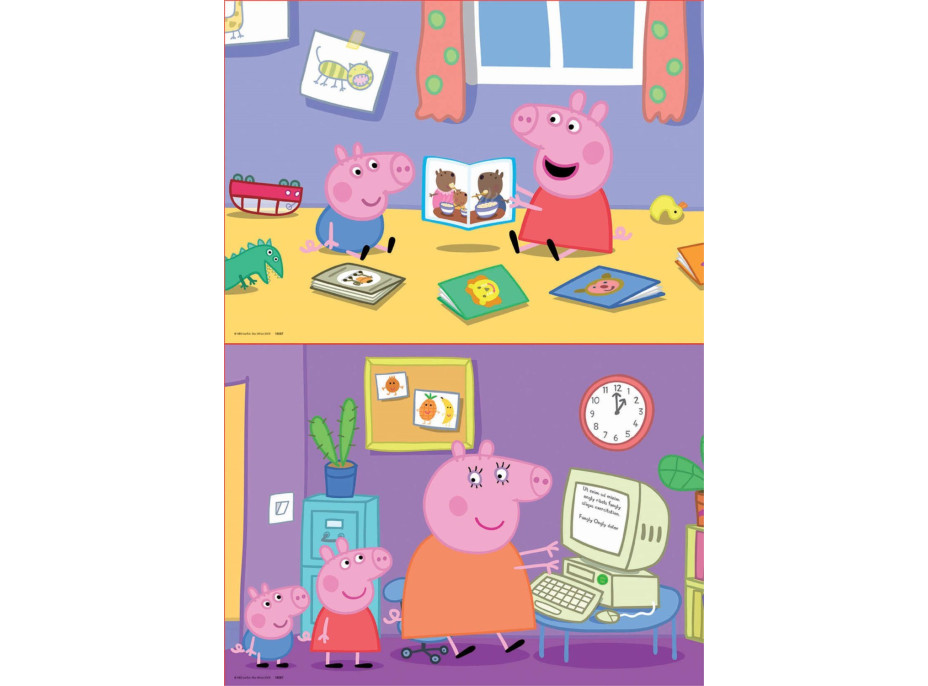 EDUCA Puzzle Prasiatko Peppa 2x20 dielikov