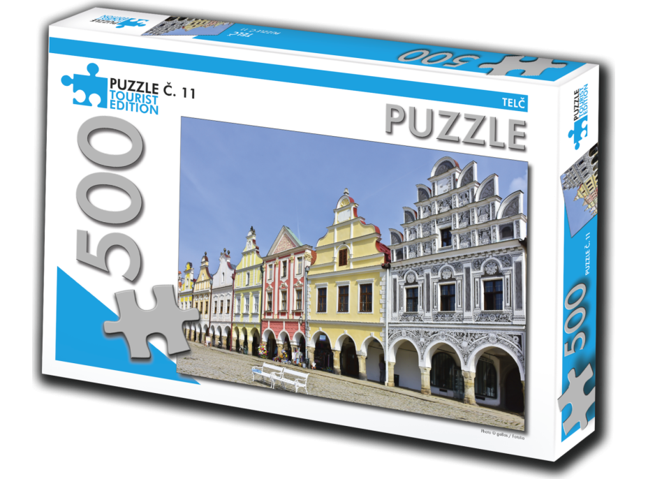 TOURIST EDITION Puzzle Telč 500 dielikov (č.11)