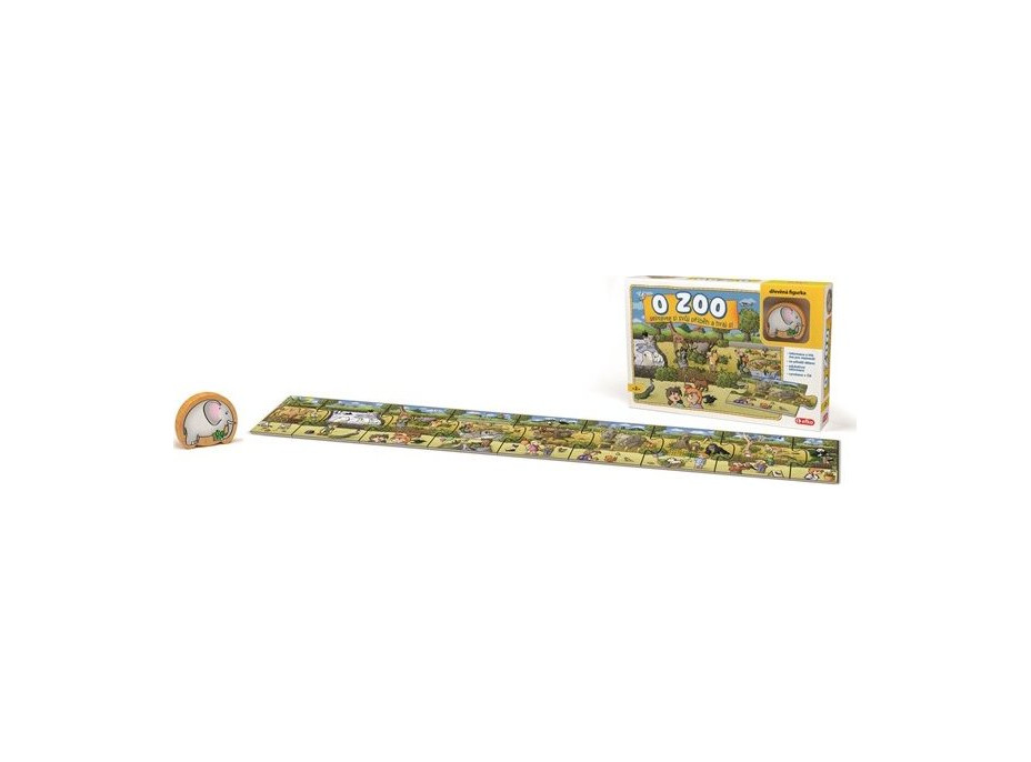 EFKO Rozprávacie puzzle O zoo 9 dielikov