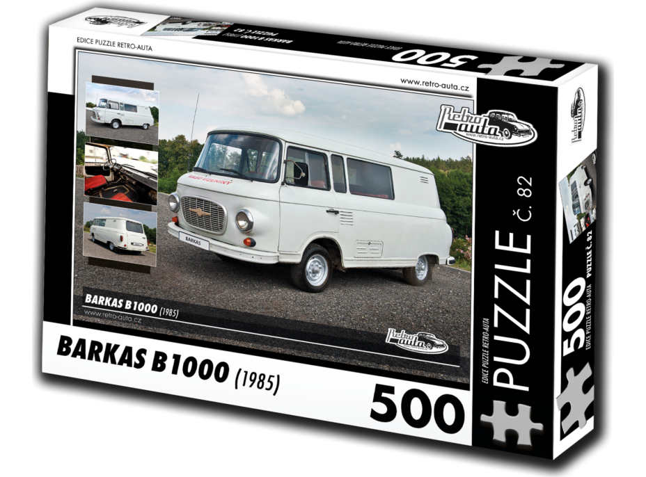 RETRO-AUTA Puzzle č. 82 Barkas B 1000 (1985) 500 dielikov