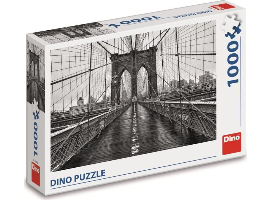 DINO Puzzle Čiernobiely New York 1000 dielikov