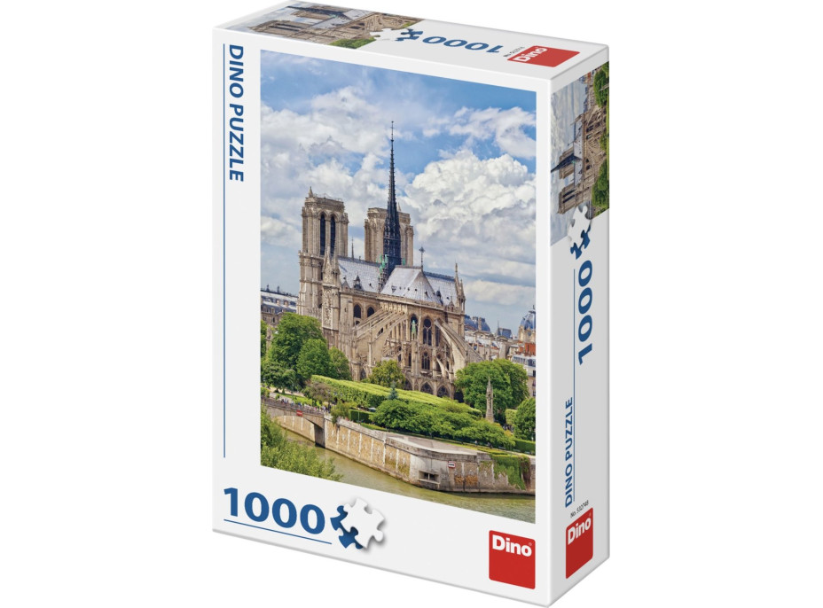 DINO Puzzle Katedrála Notre-Dame, Francúzsko 1000 dielikov