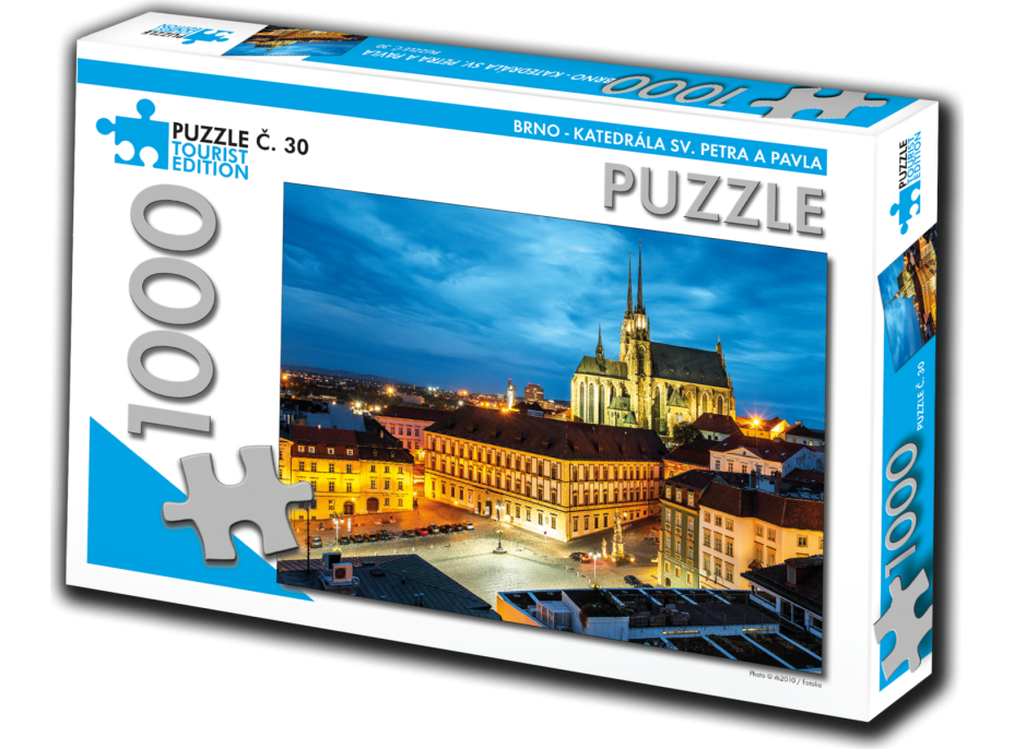 TOURIST EDITION Puzzle Katedrála sv. Petra a Pavla, Brno 1000 dielikov (č.30)