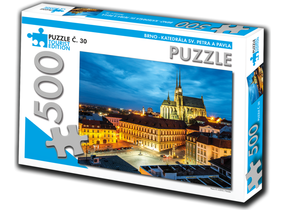 TOURIST EDITION Puzzle Katedrála sv. Petra a Pavla, Brno 500 dielikov (č.30)