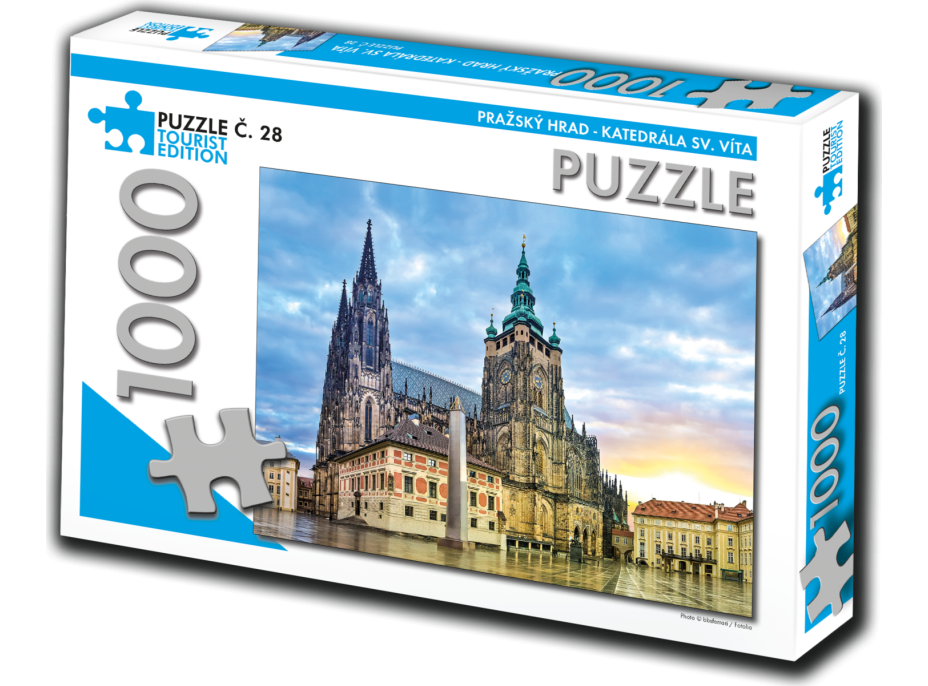 TOURIST EDITION Puzzle Katedrála sv. Víta, Praha 1000 dielikov (č.28)