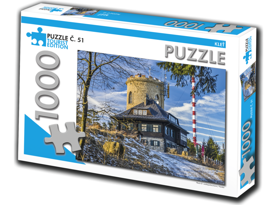 TOURIST EDITION Puzzle Klieť 1000 dielikov (č.51)