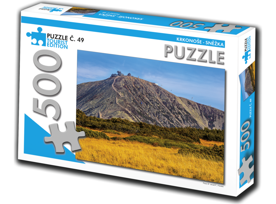 TOURIST EDITION Puzzle Krkonoše, Snežka 500 dielikov (č.49)