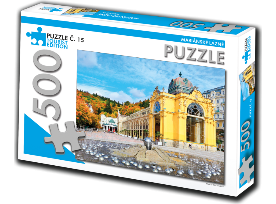 TOURIST EDITION Puzzle Mariánske Lázně 500 dielikov (č.15)