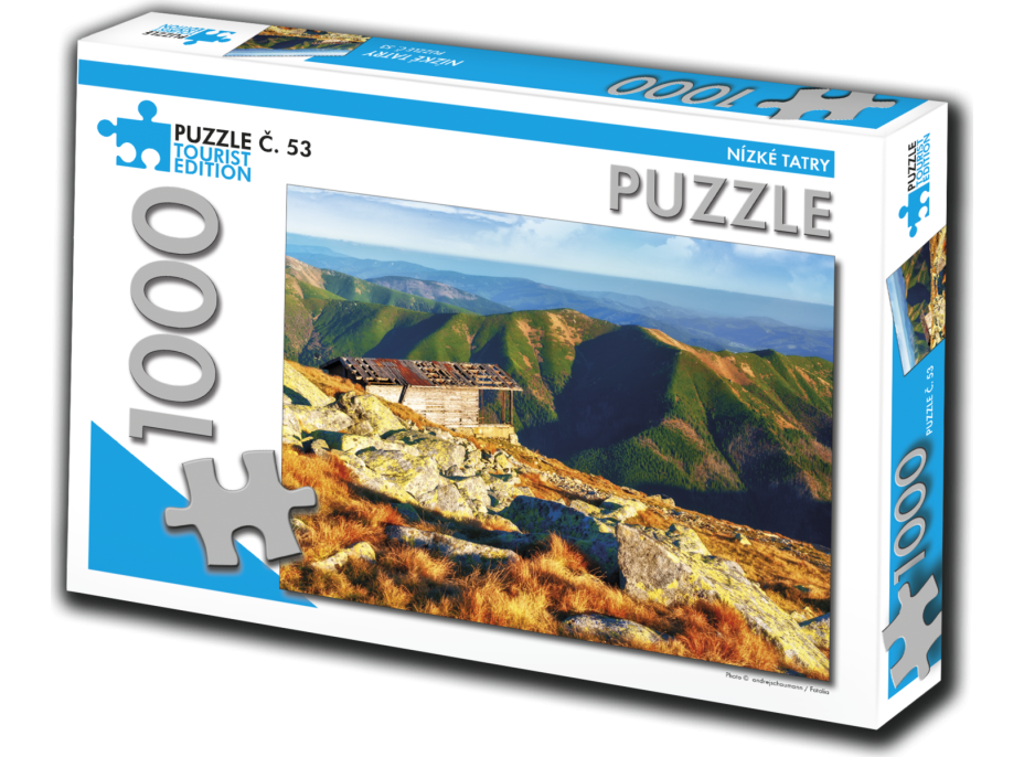 TOURIST EDITION Puzzle Nízke Tatry 1000 dielikov (č.53)