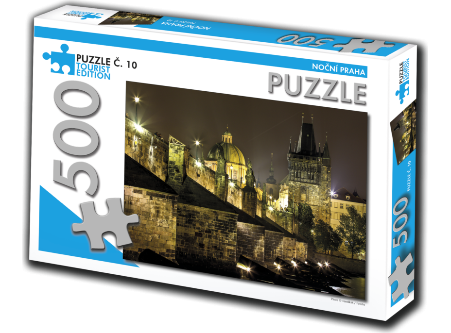 TOURIST EDITION Puzzle Nočná Praha 500 dielikov (č.10)