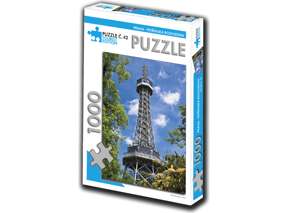 TOURIST EDITION Puzzle Petřínska rozhľadňa 1000 dielikov (č.42)