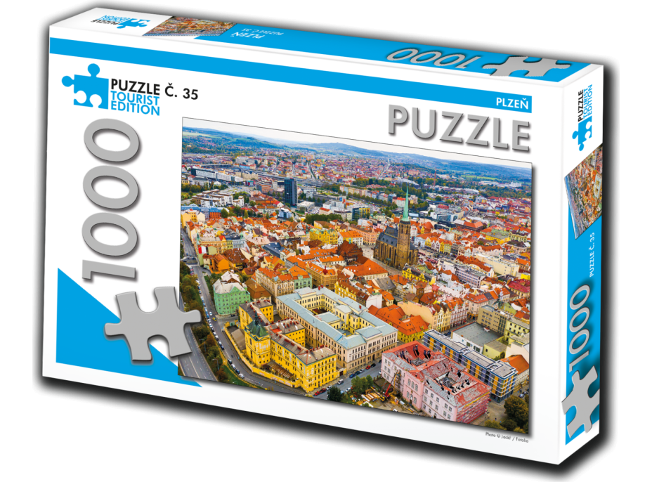 TOURIST EDITION Puzzle Plzeň 1000 dielikov (č.35)