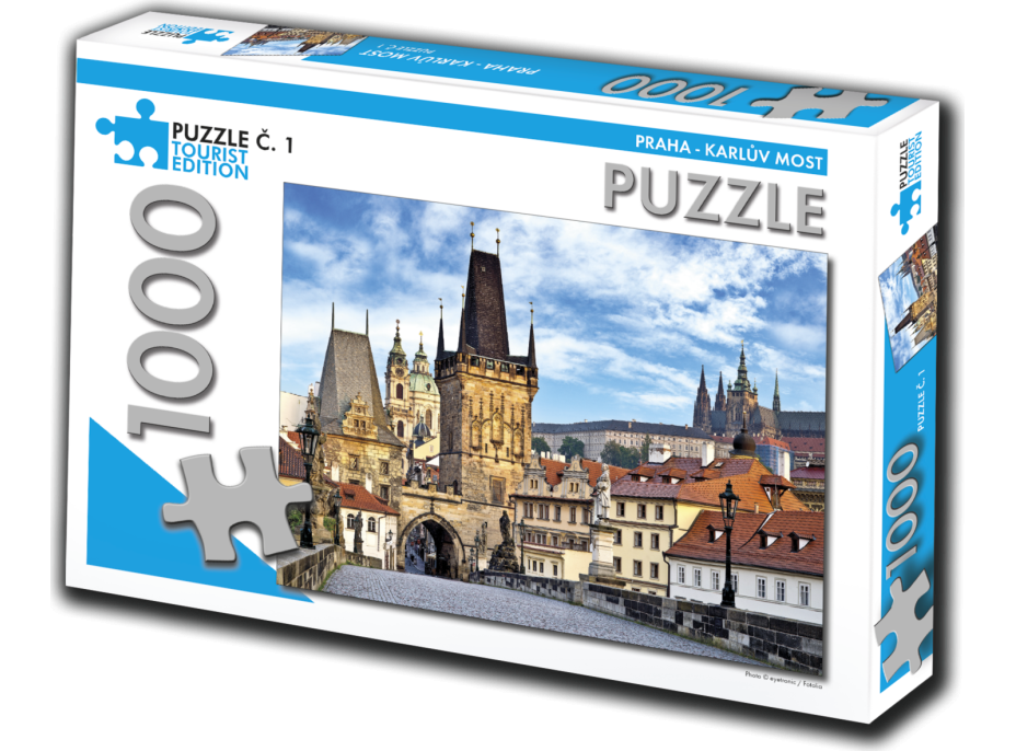 TOURIST EDITION Puzzle Praha - Karlov most 1000 dielikov (č.1)