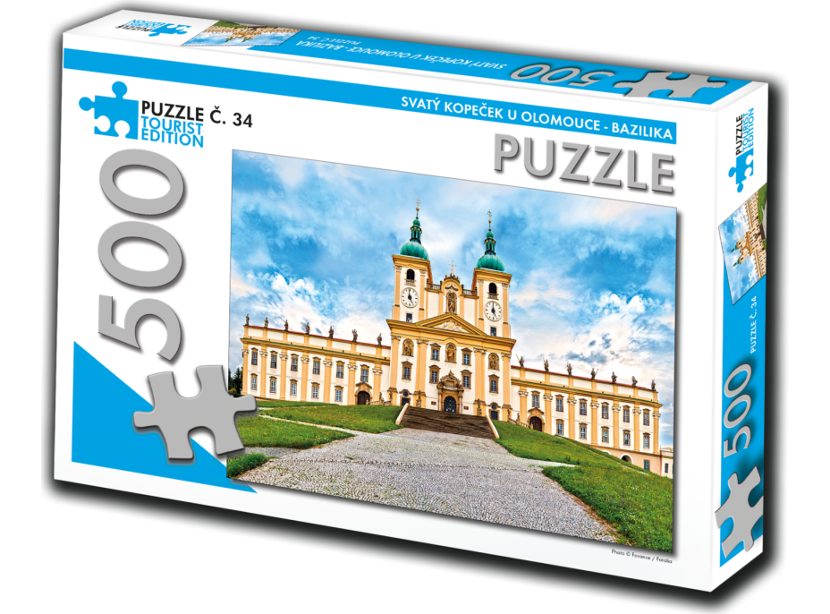 TOURIST EDITION Puzzle Svätý kopček pri Olomouci - bazilika 500 dielikov (č.34)