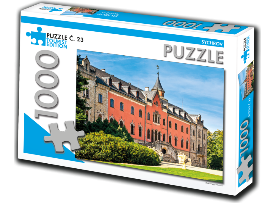 TOURIST EDITION Puzzle Sychrov 1000 dielikov (č.23)