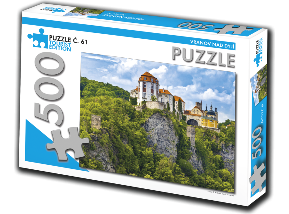 TOURIST EDITION Puzzle Vranov nad Dyjí 500 dielikov (č.61)