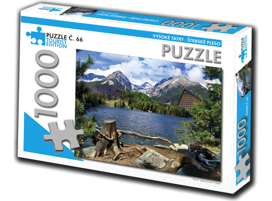 TOURIST EDITION Puzzle Vysoké Tatry, Štrbské pleso 1000 dielikov (č.66)