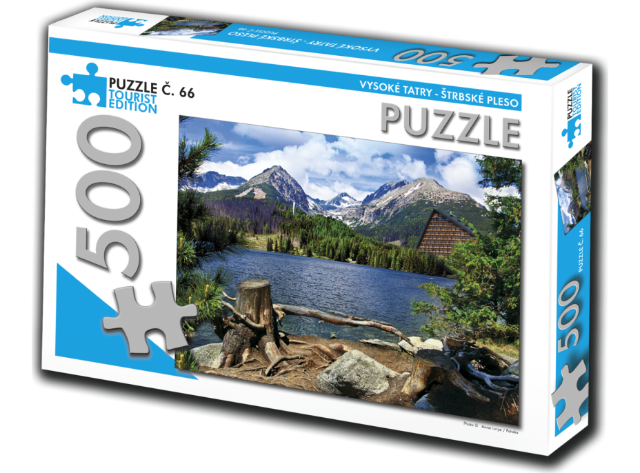 TOURIST EDITION Puzzle Vysoké Tatry, Štrbské pleso 500 dielikov (č.66)