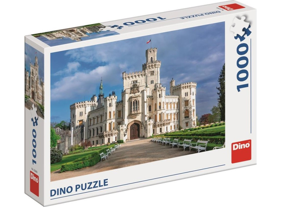 DINO Puzzle Zámok Hlboká 1000 dielikov