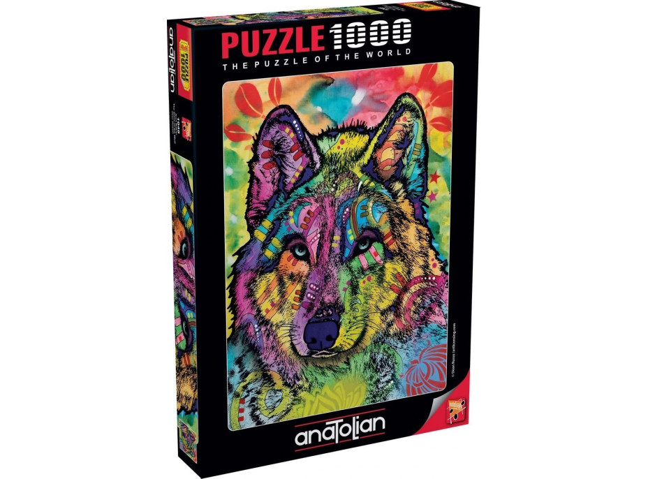 ANATOLIAN Puzzle Vlčí pohľad 1000 dielikov