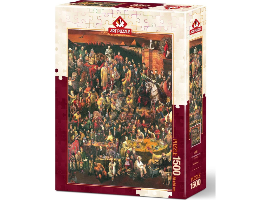 ART PUZZLE Puzzle 113 osobností 1500 dielikov