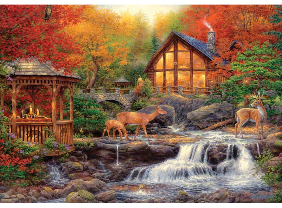 ART PUZZLE Puzzle Farby života 1500 dielikov