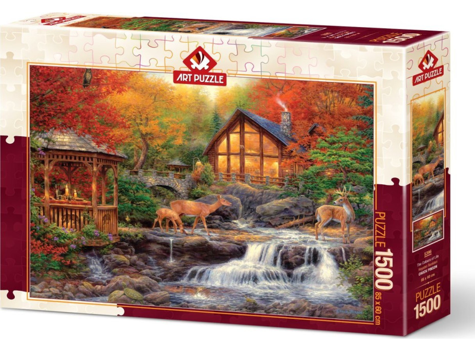 ART PUZZLE Puzzle Farby života 1500 dielikov