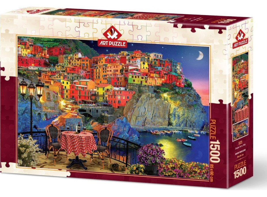 ART PUZZLE Puzzle Cinque Terre, Taliansko 1500 dielikov