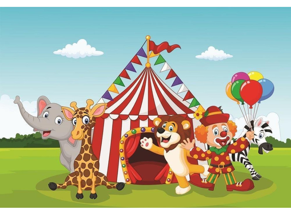 ART PUZZLE Puzzle Cirkus a lunapark 24+35 dielikov