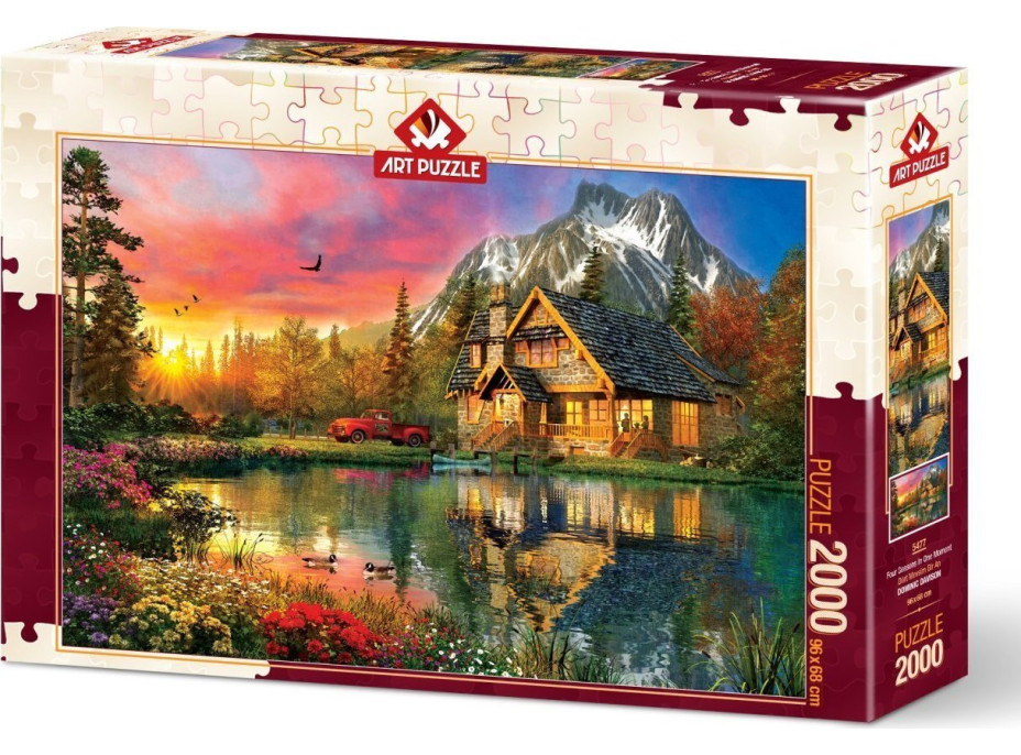 ART PUZZLE Puzzle Štyri ročné obdobia v jednom okamihu 2000 dielikov