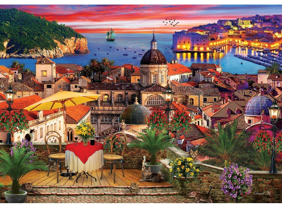 ART PUZZLE Puzzle Dubrovník 1000 dielikov