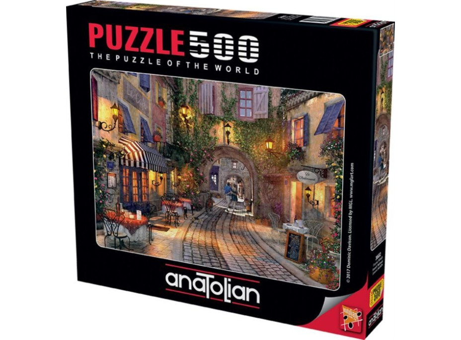 ANATOLIAN Puzzle Francúzska ulička 500 dielikov