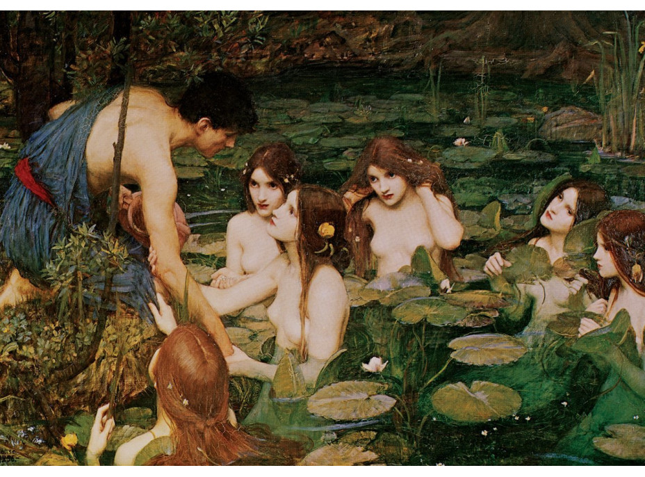 ART PUZZLE Puzzle Hylas a nymfy 1500 dielikov