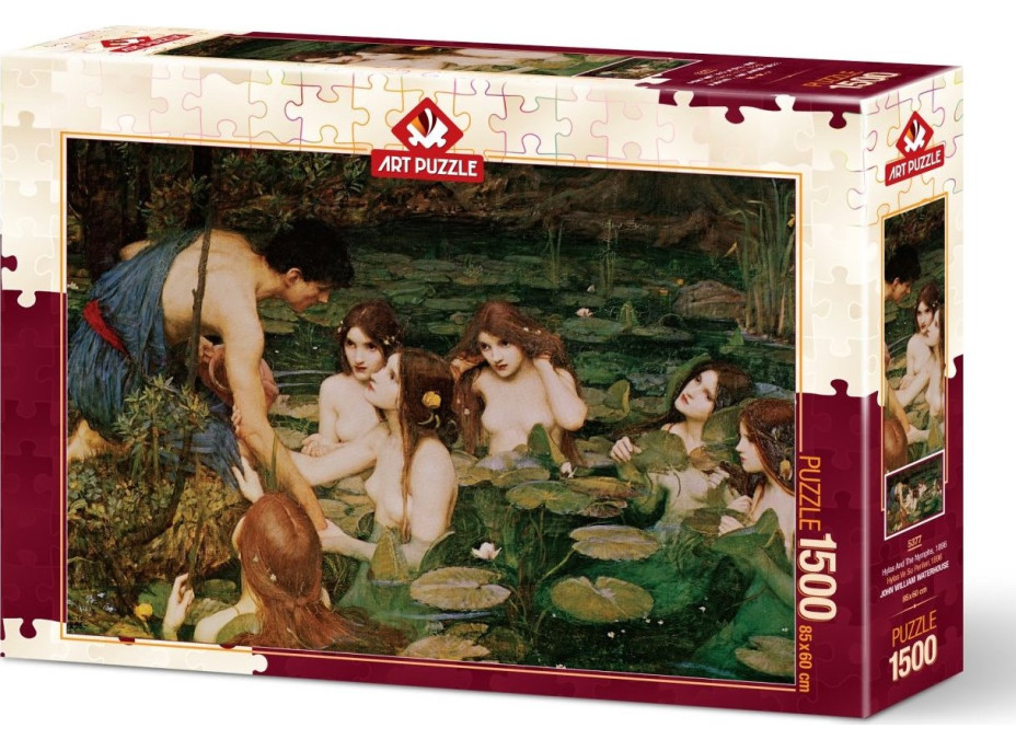 ART PUZZLE Puzzle Hylas a nymfy 1500 dielikov