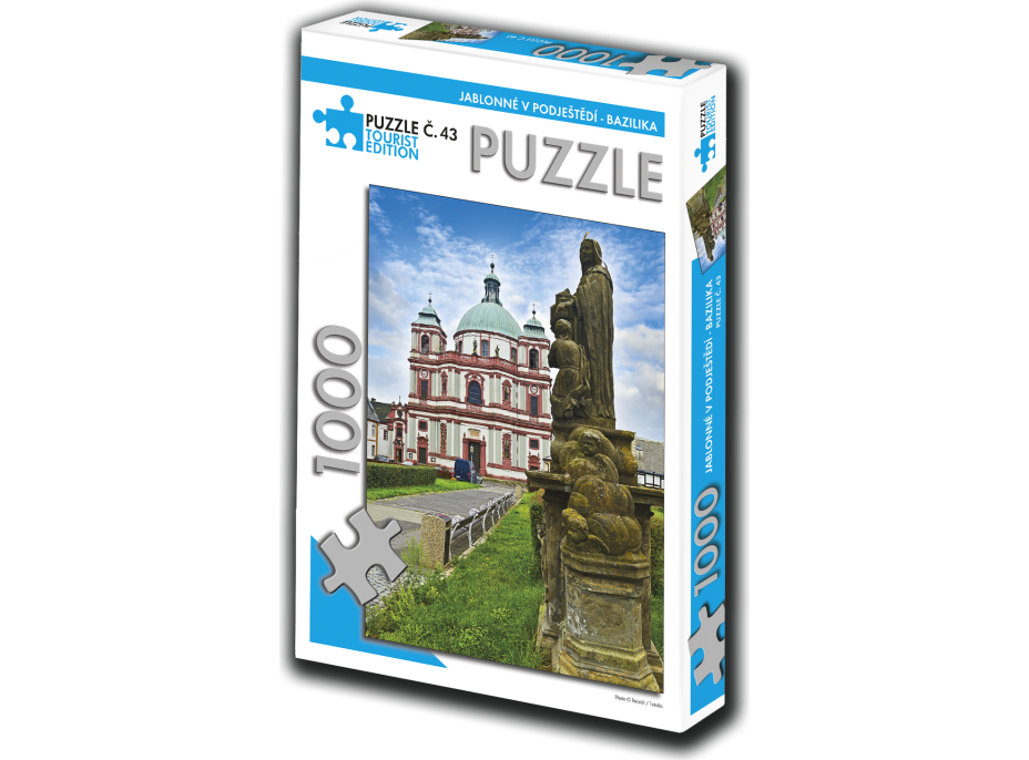 TOURIST EDITION Puzzle Jablonné v Podještědí, bazilika 1000 dielikov (č.43)