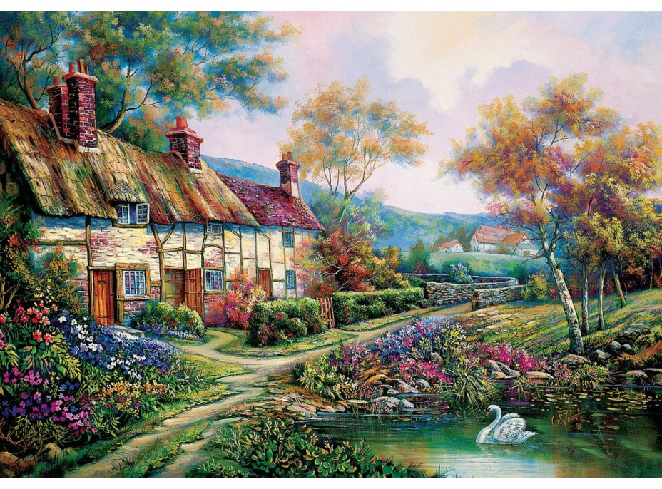 ART PUZZLE Puzzle Jarná záhrada 1500 dielikov