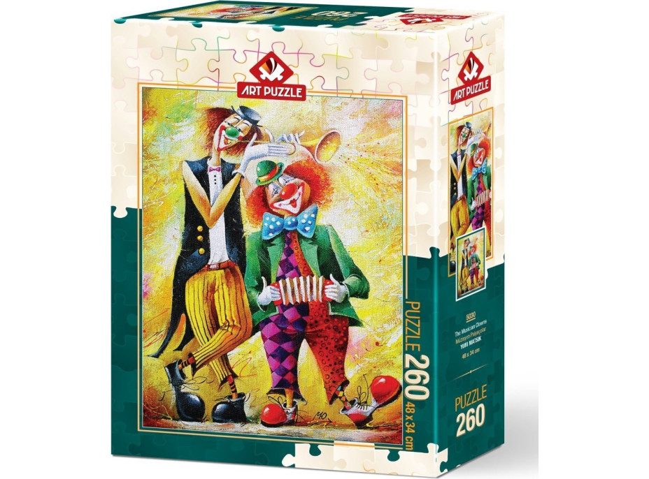 ART PUZZLE Puzzle Klauni 260 dielikov